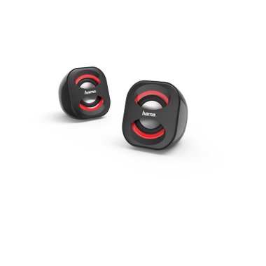 Компютърни тонколони HAMA SONIC MOBIL 183 BK/R /173131