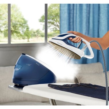 Център за гладене TEFAL PRO EXPRESS PROTECT GV9221 GV9221E0 ПЛОЧА DURILIUM AIRGLIDE AUTOCL  2600, 7.6 bar