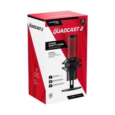 Настолен USB Микрофон HYPERX QUADCAST 2