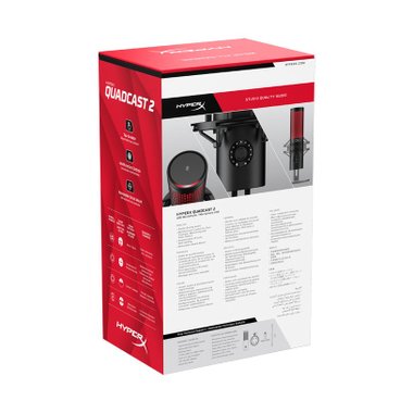 Настолен USB Микрофон HYPERX QUADCAST 2