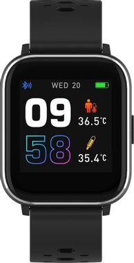 Смарт часовник Denver SW-165 black Smart Watch спортен часовник спортна гривна сензор за телесна температура кислород в кръвта сърдечен ритъм Bluetooth 
