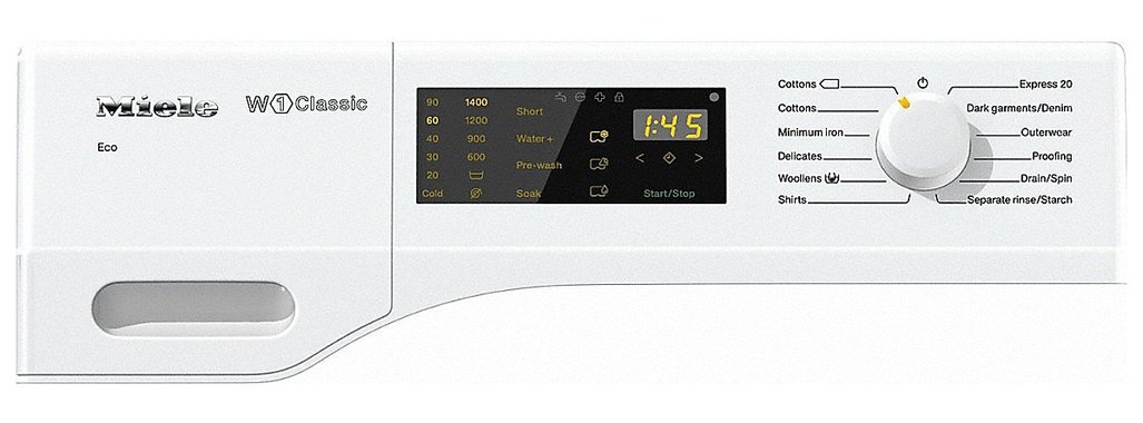 Пералня машина Miele WDB030 Eco W1 Classic 7кг  клас: А+++ 1400 оборота в минута Свободностояща 