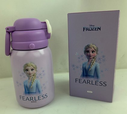 Детски термос Disney Frozen Elsa 800мл Детско шише за вода бутилка Елза Оригинален термос на Disney 