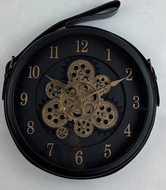 Стенен часовник Clock with a moving mechanism 33см с движещ се механизъм Винтидж часовник 