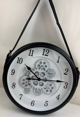 Стенен часовник Clock with a moving mechanism 33см с движещ се механизъм Винтидж часовник