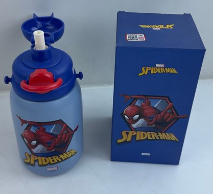 Детски термос Marvel Spider Man 800мл Детско шише за вода бутилка Спайдър Мен Оригинален термос на Disney