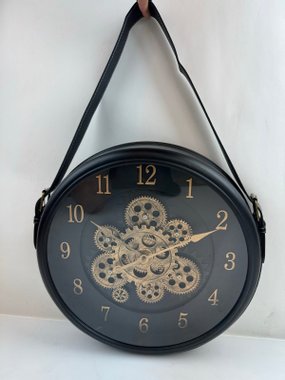 Стенен часовник Clock with a moving mechanism 33см с движещ се механизъм Винтидж часовник 