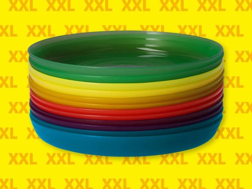 Чаши, чинии, прибори или купи XXL