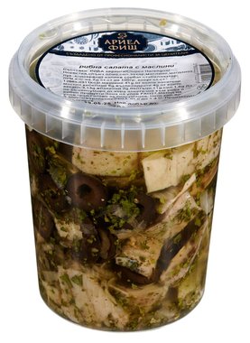 Рибна салата с маслини
