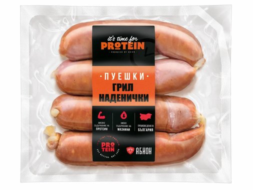 Протеинови грил наденички
