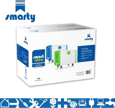 Многофункционална кутия за съхранение Smarty Idea 4250812838155 95л Кутия сандък ракла за играчки инструменти