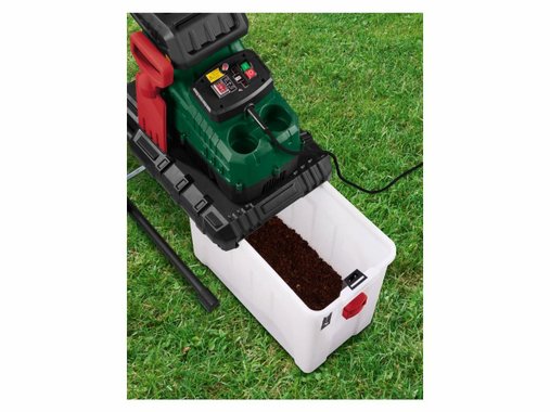 Дробилка за клони Parkside 2800 C3 Клонотрошачка Шредер за клони Роторна дробилка 
