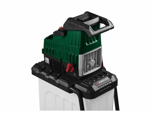 Дробилка за клони Parkside 2800 C3 Клонотрошачка Шредер за клони Роторна дробилка 