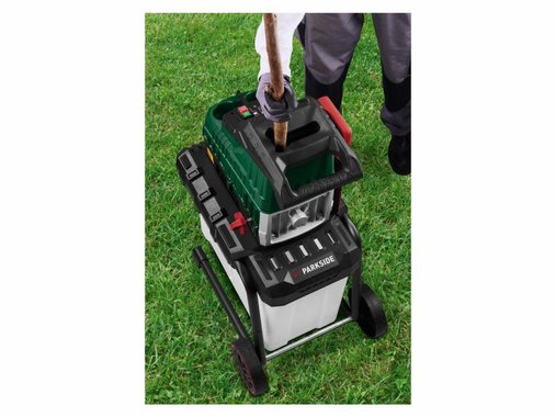 Дробилка за клони Parkside 2800 C3 Клонотрошачка Шредер за клони Роторна дробилка 