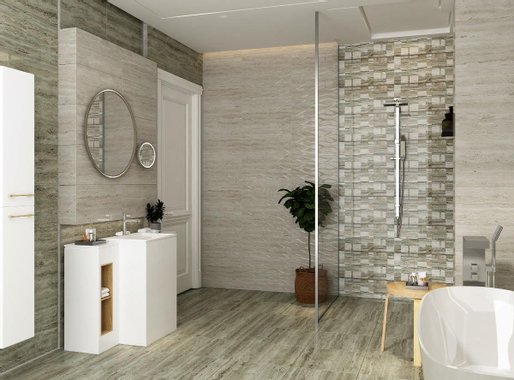 ГРАНИТОГРЕС 45X45 ТРЕВИ СИВА