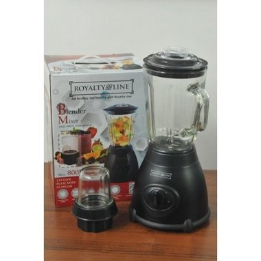 Кухненски блендер с мелница за ядки и подправки RL-SME-600.6 RED, 800 W, 1.5 l