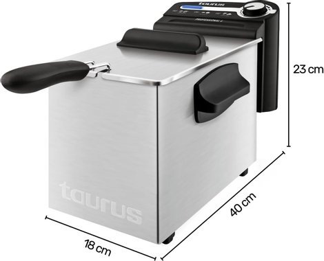 Професионален Фритюрник Taurus Professional 4, 4L, 2200W
