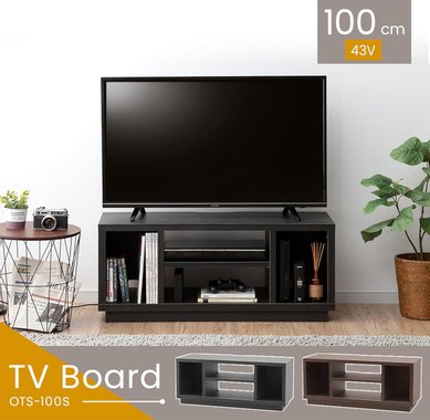 Шкаф за телевизор Iris Ohyama OTS-100S ‎532134 TV шкаф ТВ поставка за хол 