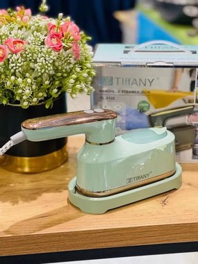 Парна ютия Tiffany TF‑2102B 1100W Мини Парна мини ютия Гладене с пара Преносима 