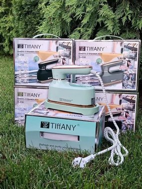 Парна ютия Tiffany TF‑2102B 1100W Мини Парна мини ютия Гладене с пара Преносима 
