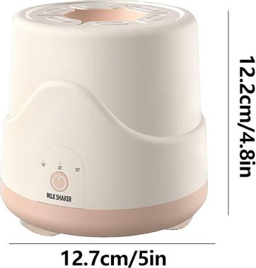Автоматичен шейкър за адаптирано мляко Milk shaker V20 Pink Двупосочно разбъркване на мляко