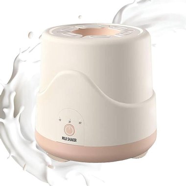 Автоматичен шейкър за адаптирано мляко Milk shaker V20 Pink Двупосочно разбъркване на мляко
