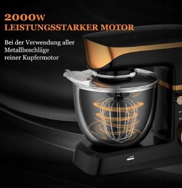 Планетарен миксер Scheffler SC-263 2000W 5л Кухненски робот Тестобъркачка