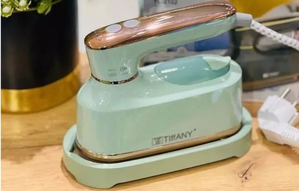 Парна ютия Tiffany TF‑2102B 1100W Мини Парна мини ютия Гладене с пара Преносима 