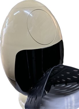 Кош за смет SoldiDesign Ovetto Дизайнерски кош за отпадъци с 3 отделения Кош за боклук 