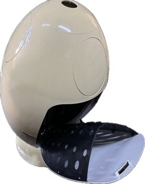 Кош за смет SoldiDesign Ovetto Дизайнерски кош за отпадъци с 3 отделения Кош за боклук 