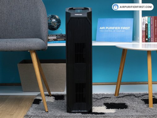 Пречиствател на въздух 3в1 Toshiba CAF-Z45FR 53W HEPA H13 филтър с активен въглен UV стерилизация CADR 228 м³ч