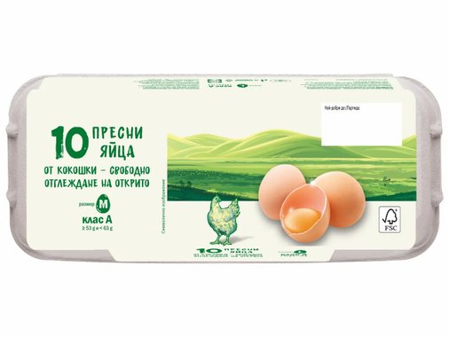 Пресни яйца