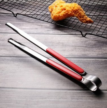 Щипка за храна QLLQ Кухненска щипка BBQ барбекю Щипка за сервиране 