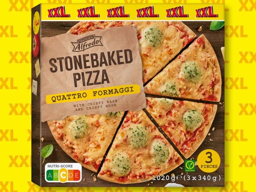 Пица на пещ Четири сирена XXL