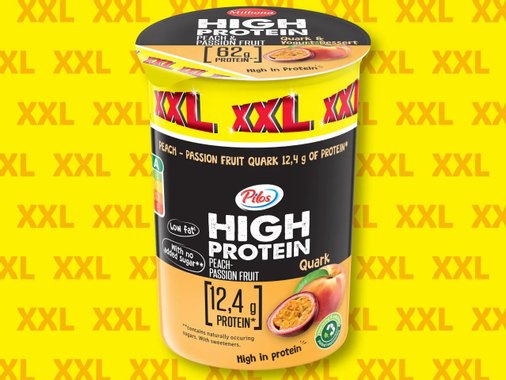 Високопротеинова извара с плодове XXL