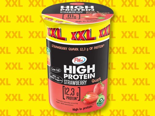 Високопротеинова извара с плодове XXL