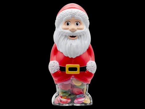 Коледни фигурки с шоколадови дражета