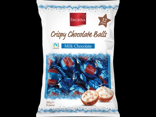 Шоколадови бонбони с криспи