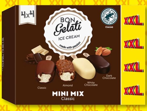 Мини сладолед на клечка XXL