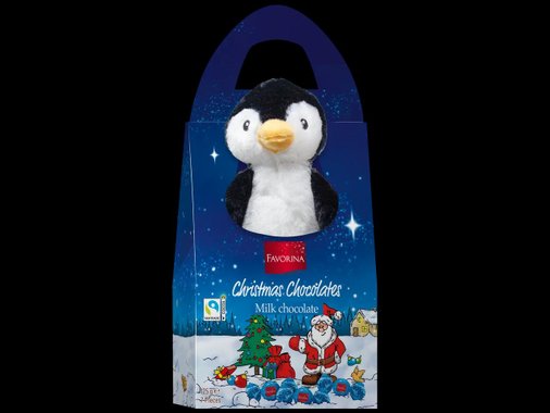 Плюшена играчка с шоколад