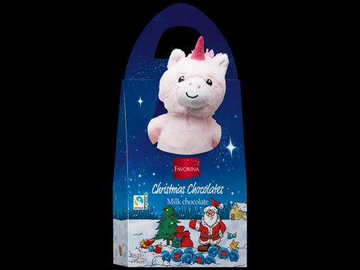 Плюшена играчка с шоколад