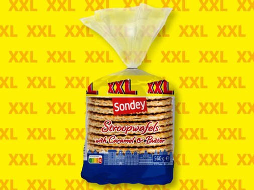 Вафли с масло и карамел XXL