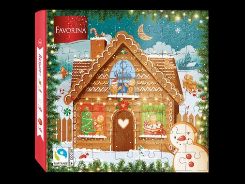 Шоколадови бонбони с пъзел