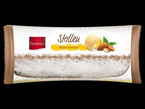 Щолен с масло и бадеми