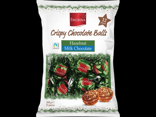 Шоколадови бонбони с криспи