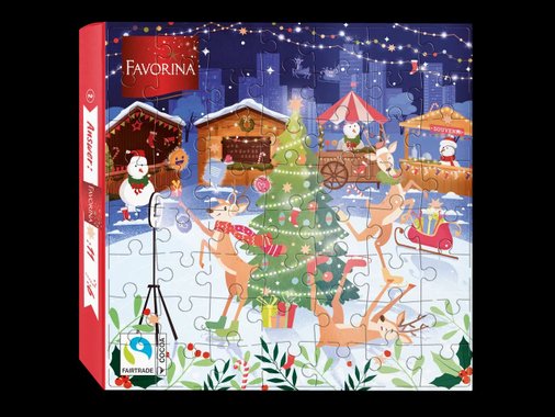 Шоколадови бонбони с пъзел