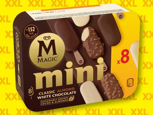 Мини сладолед на клечка микс