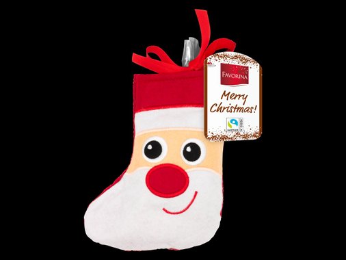 Коледен чорап с лакомства