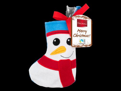 Коледен чорап с лакомства