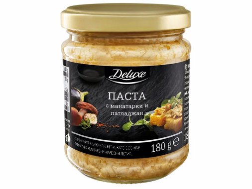 Паста с манатарки и патладжан